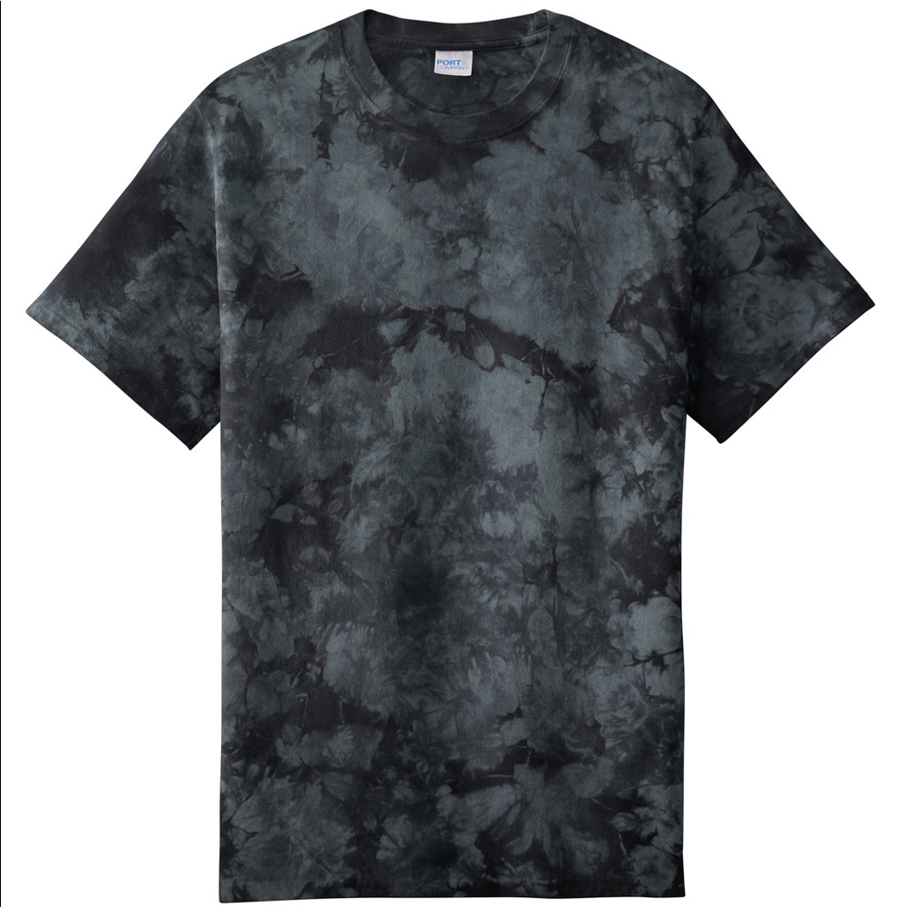 Port & company crystal tie-dry tee